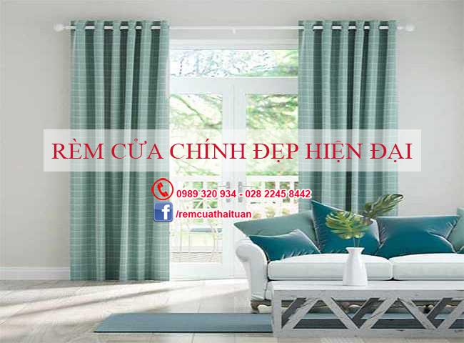 Rèm cửa chính đẹp 2023